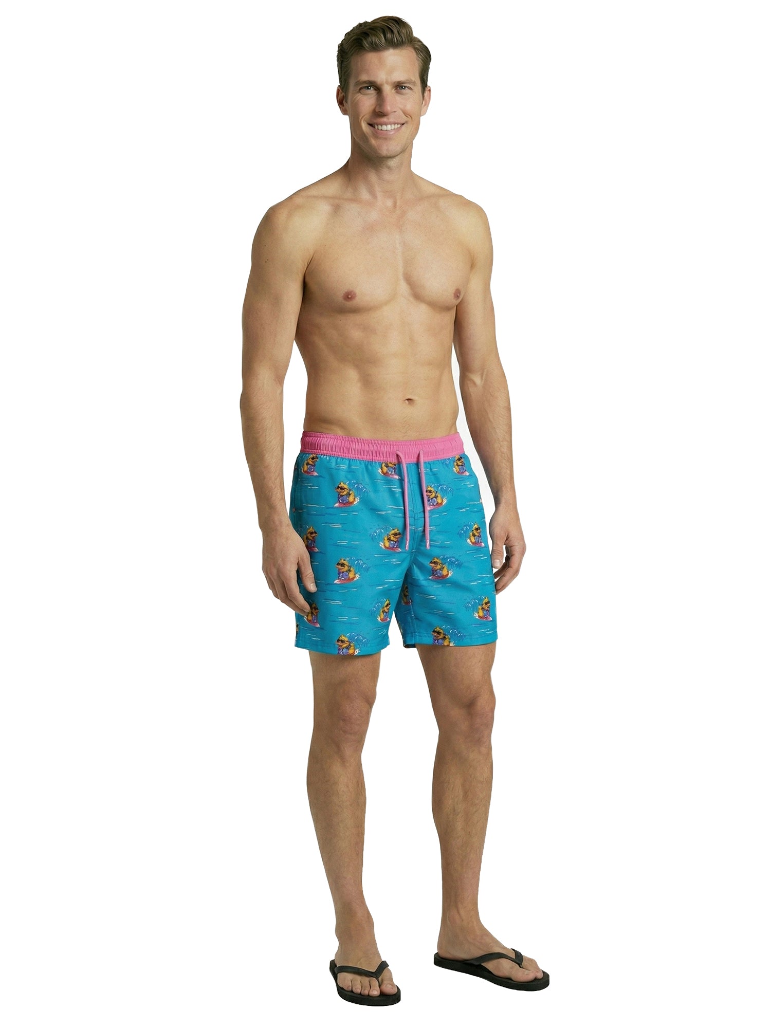 Patrick Swim Short - Surfing BB - Bachelor Button