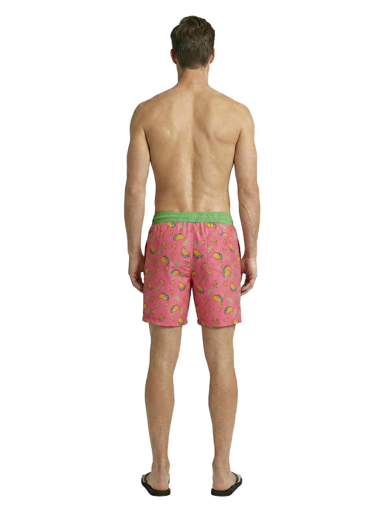 Patrick Swim Short - Taco Tuesday - Knockout Pink