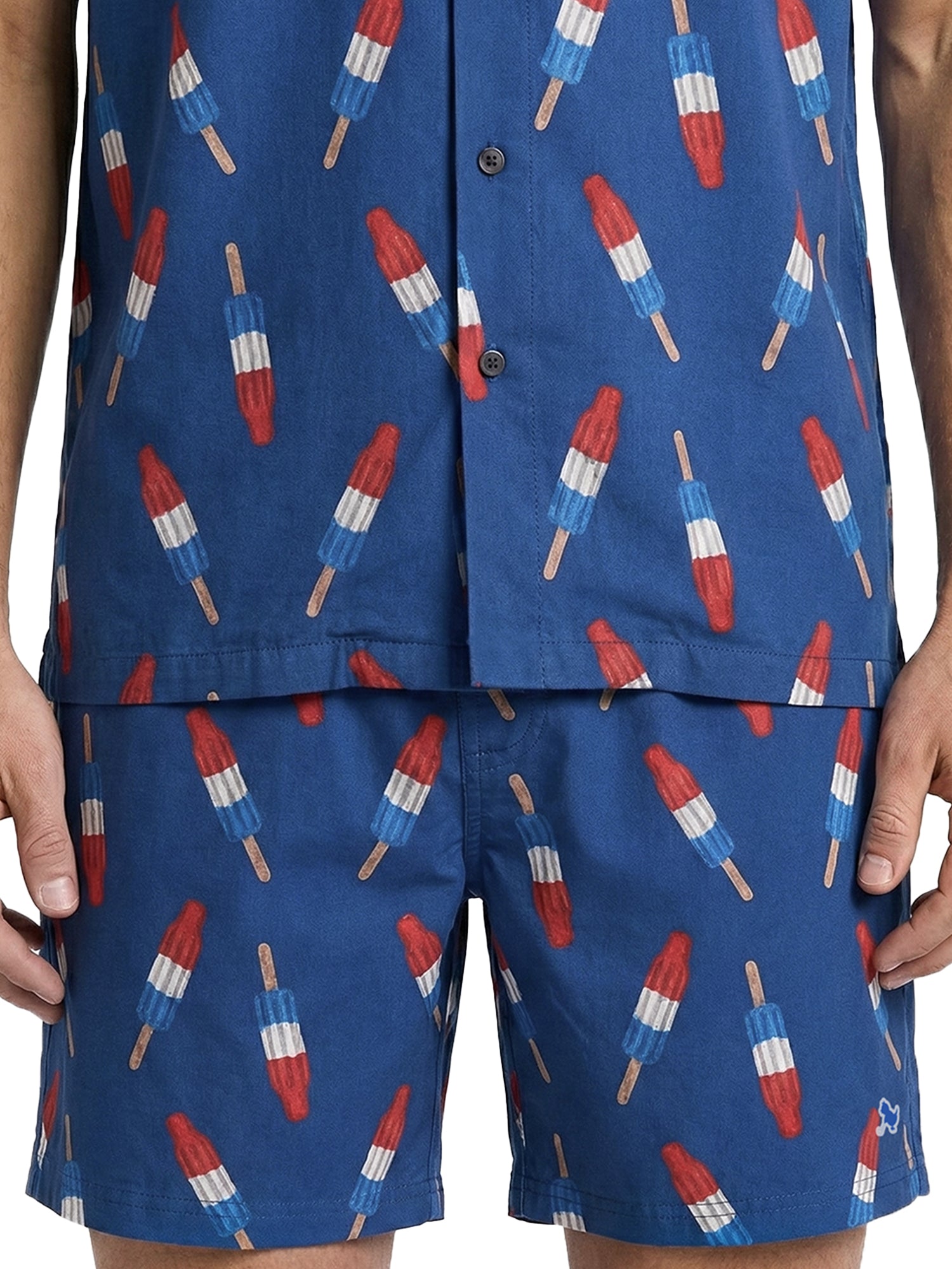 Patrick Swim Short - Bombpops - Sodalight Blue