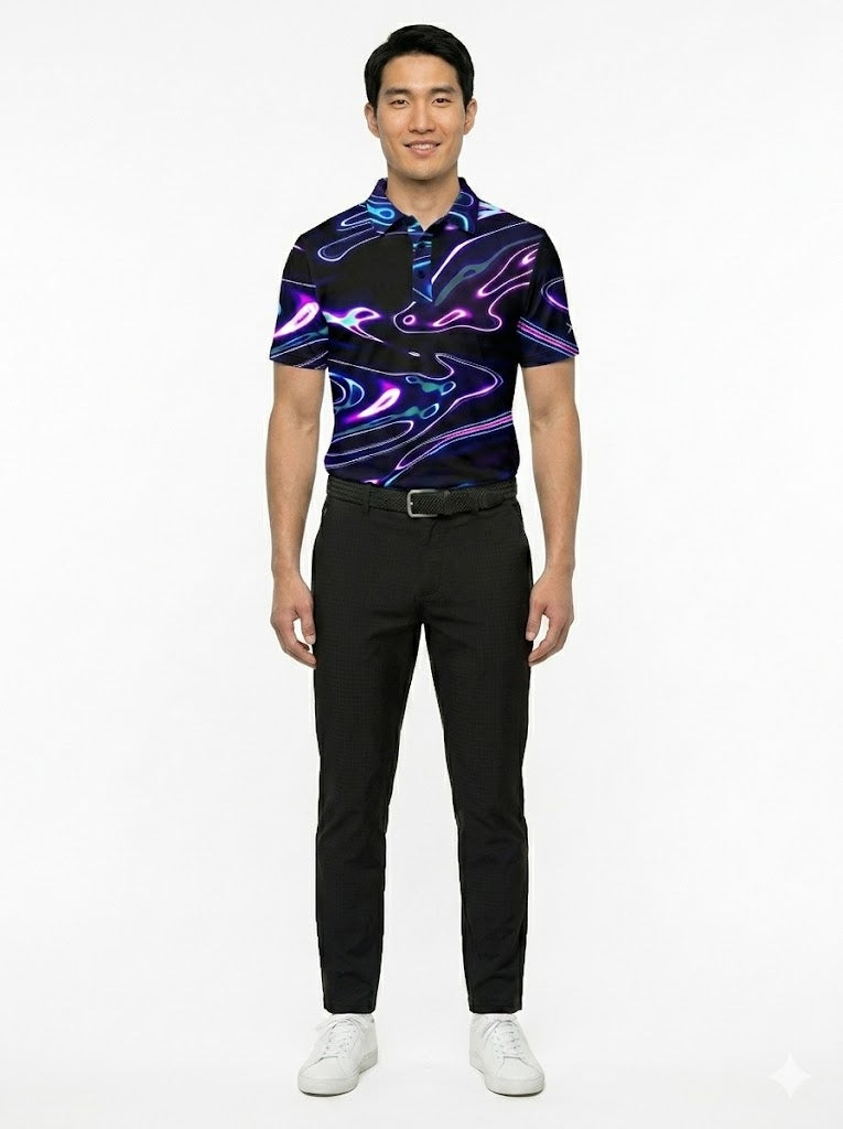 The G.O.A.T. Polo - Dark Chrome - Black