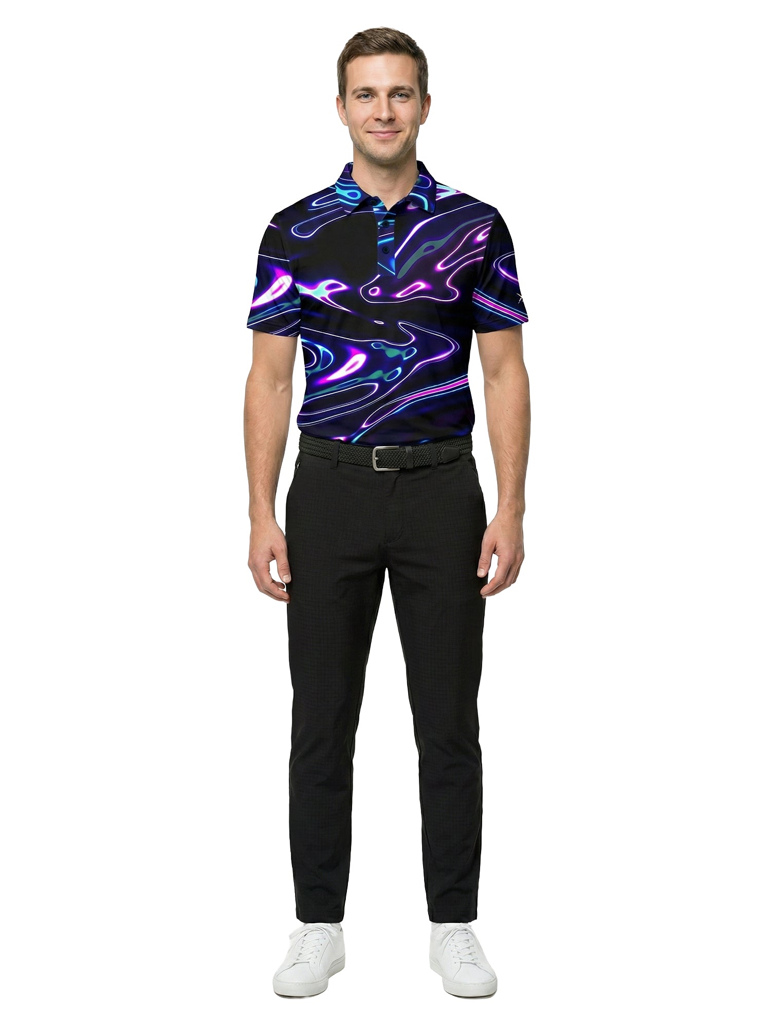 The G.O.A.T. Polo - Dark Chrome - Black