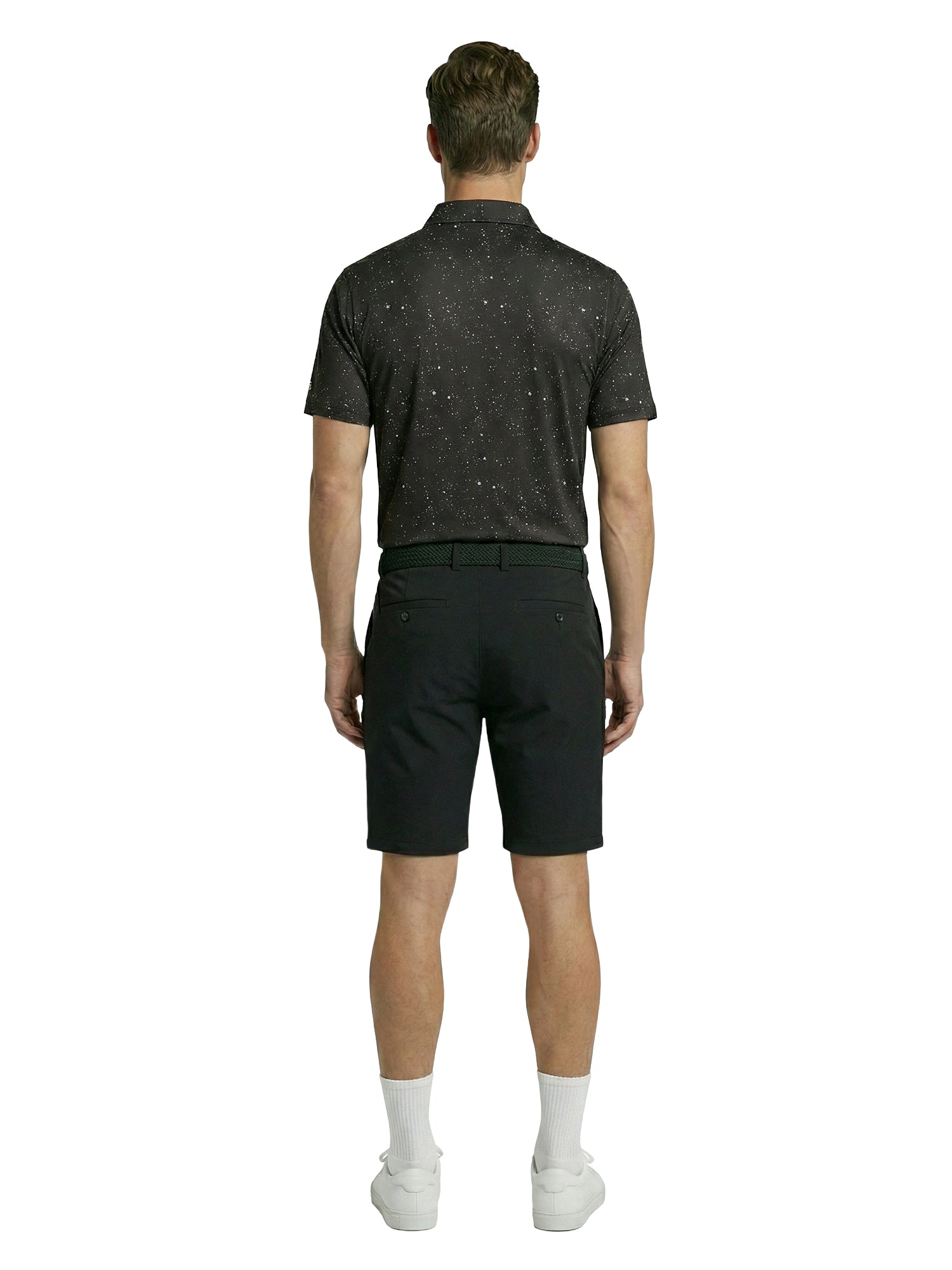 The G.O.A.T. Polo - Splatter - Black