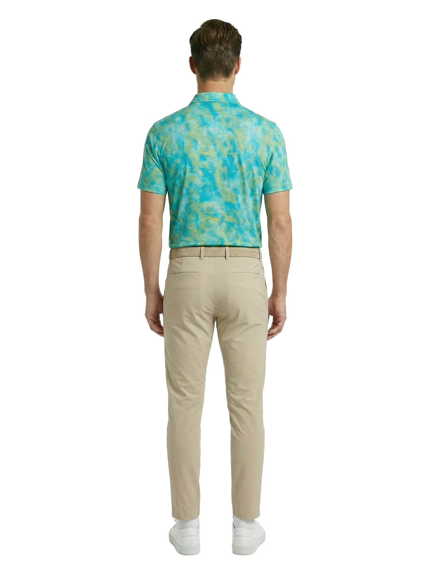 The G.O.A.T. Polo - Turtles - Aqua