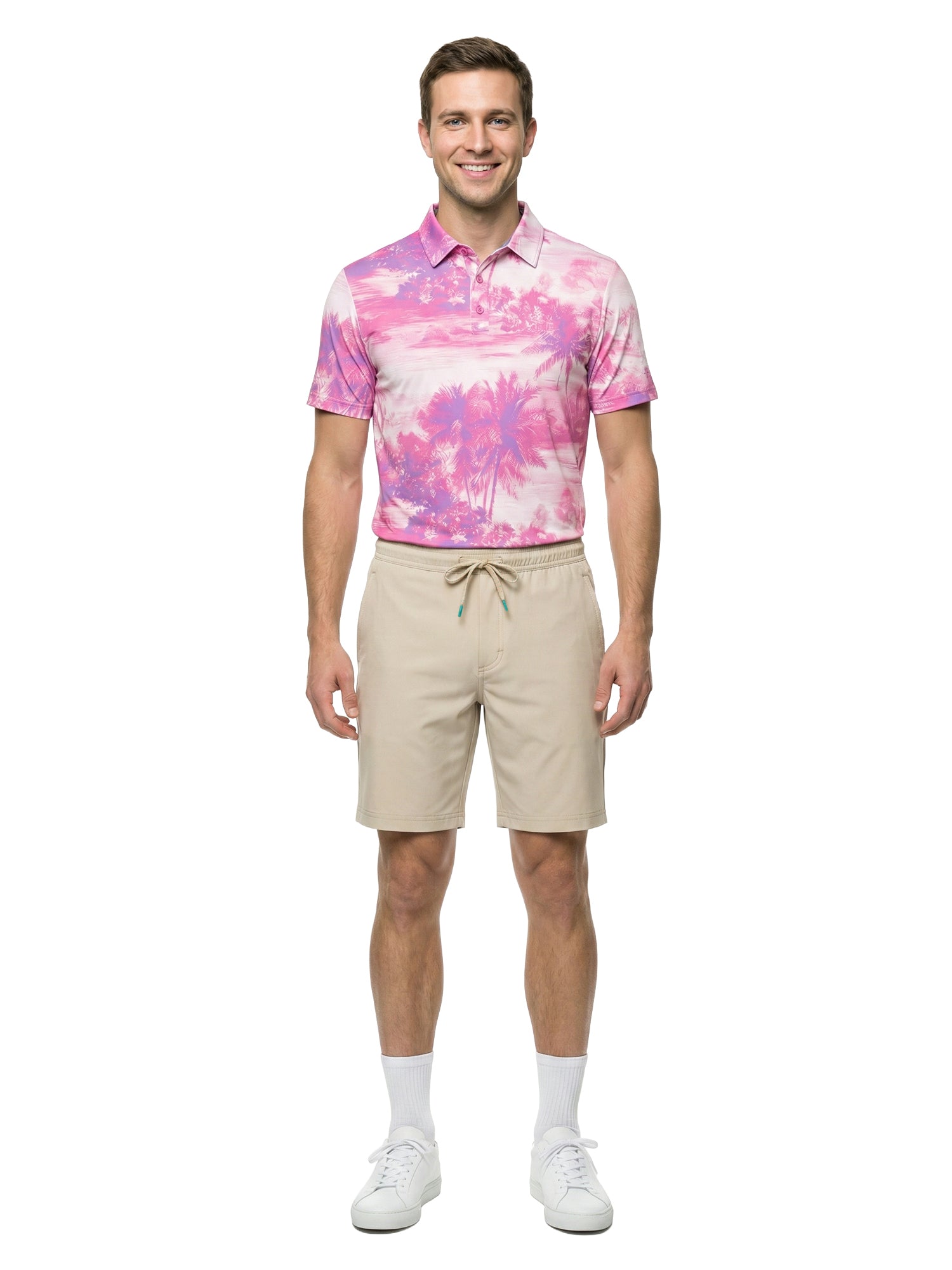 The G.O.A.T. Polo - Vintage Honolulu - Knockout Pink