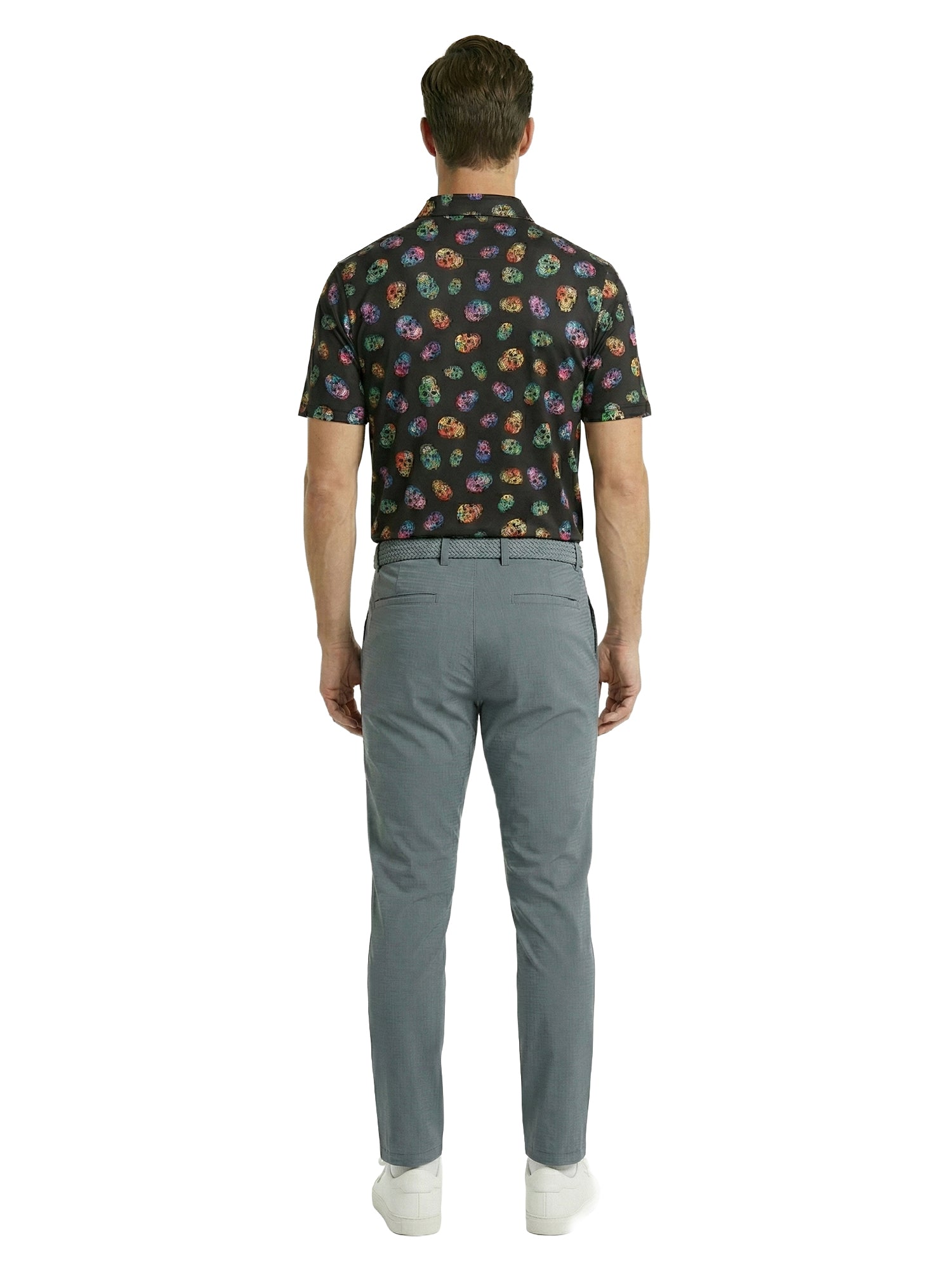 The G.O.A.T. Polo - Day of the Dead - Black