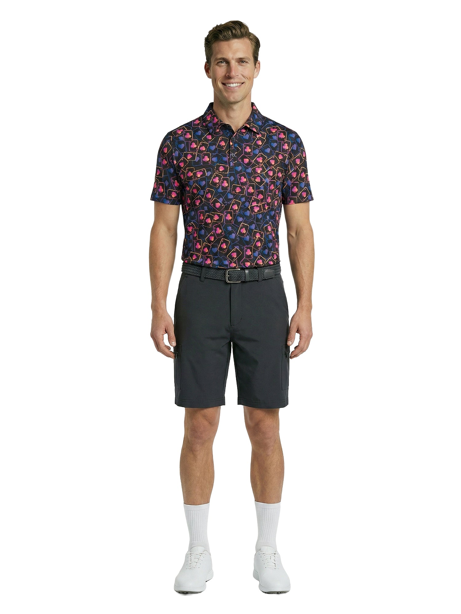 The G.O.A.T. Polo - Aces High - Black