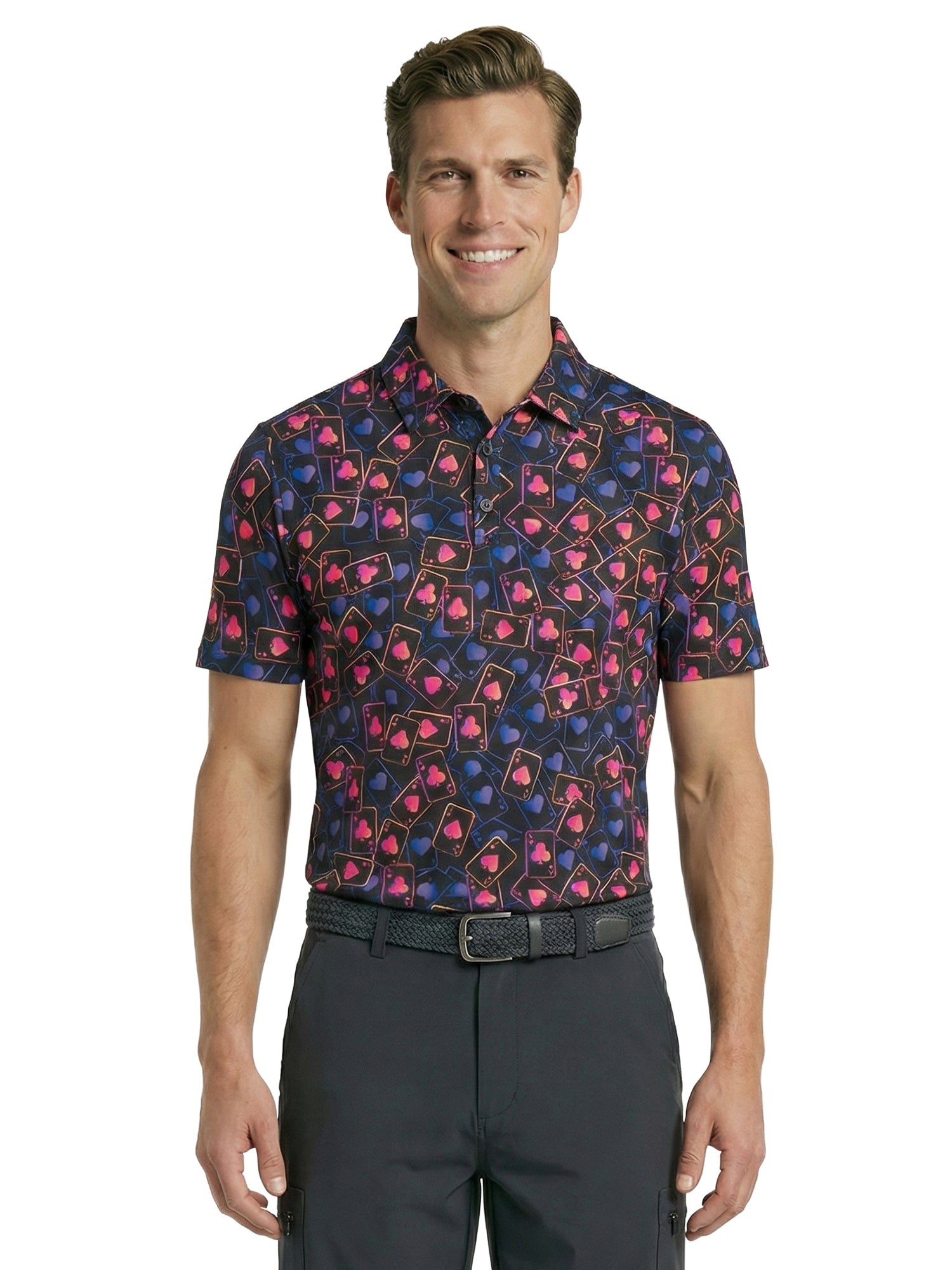 The G.O.A.T. Polo - Aces High - Black