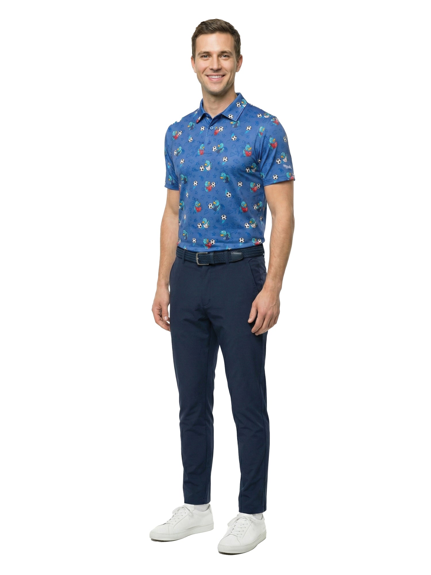 The G.O.A.T. Polo - Team USA - Birdie Blue