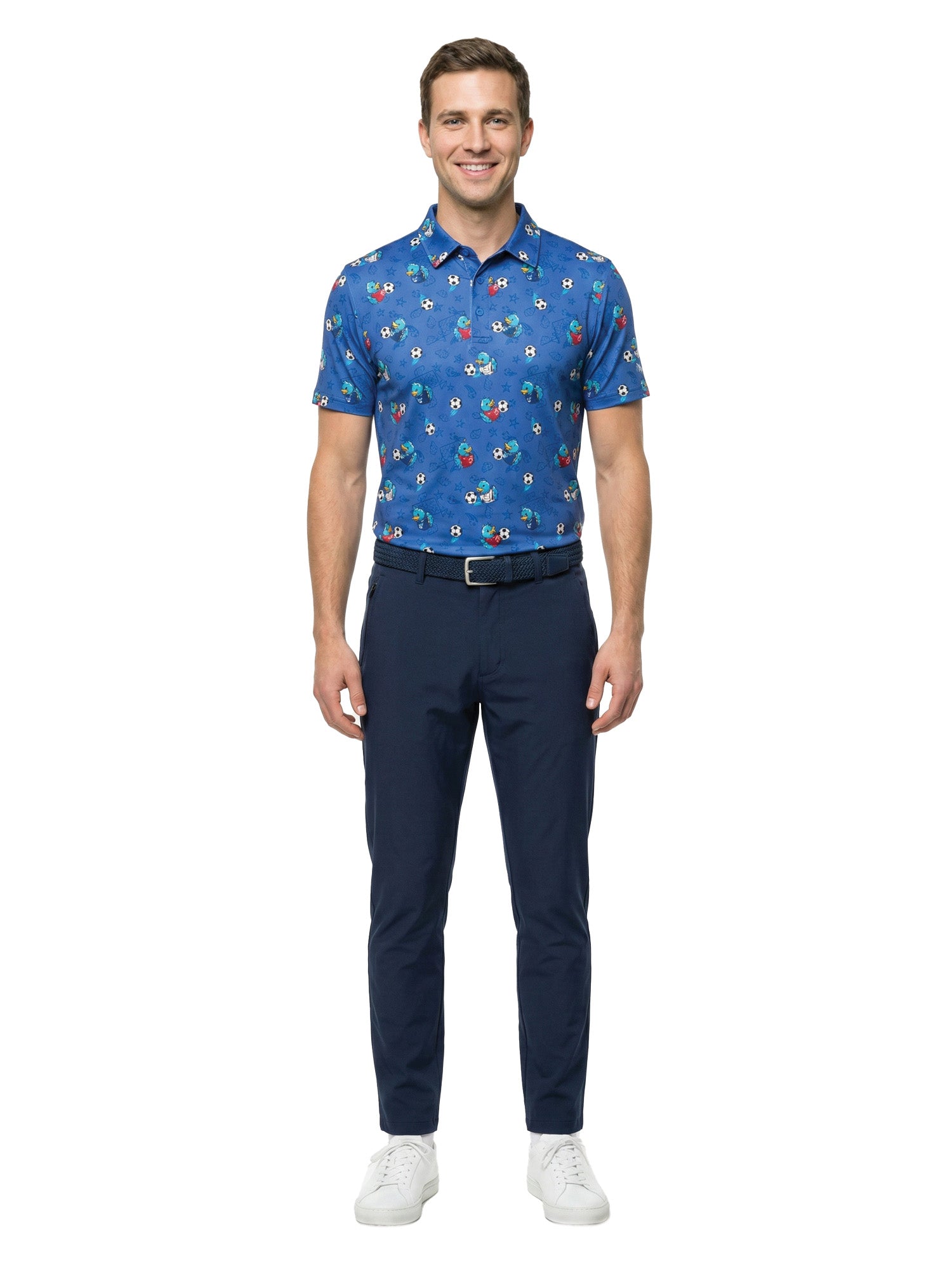 The G.O.A.T. Polo - Team USA - Birdie Blue
