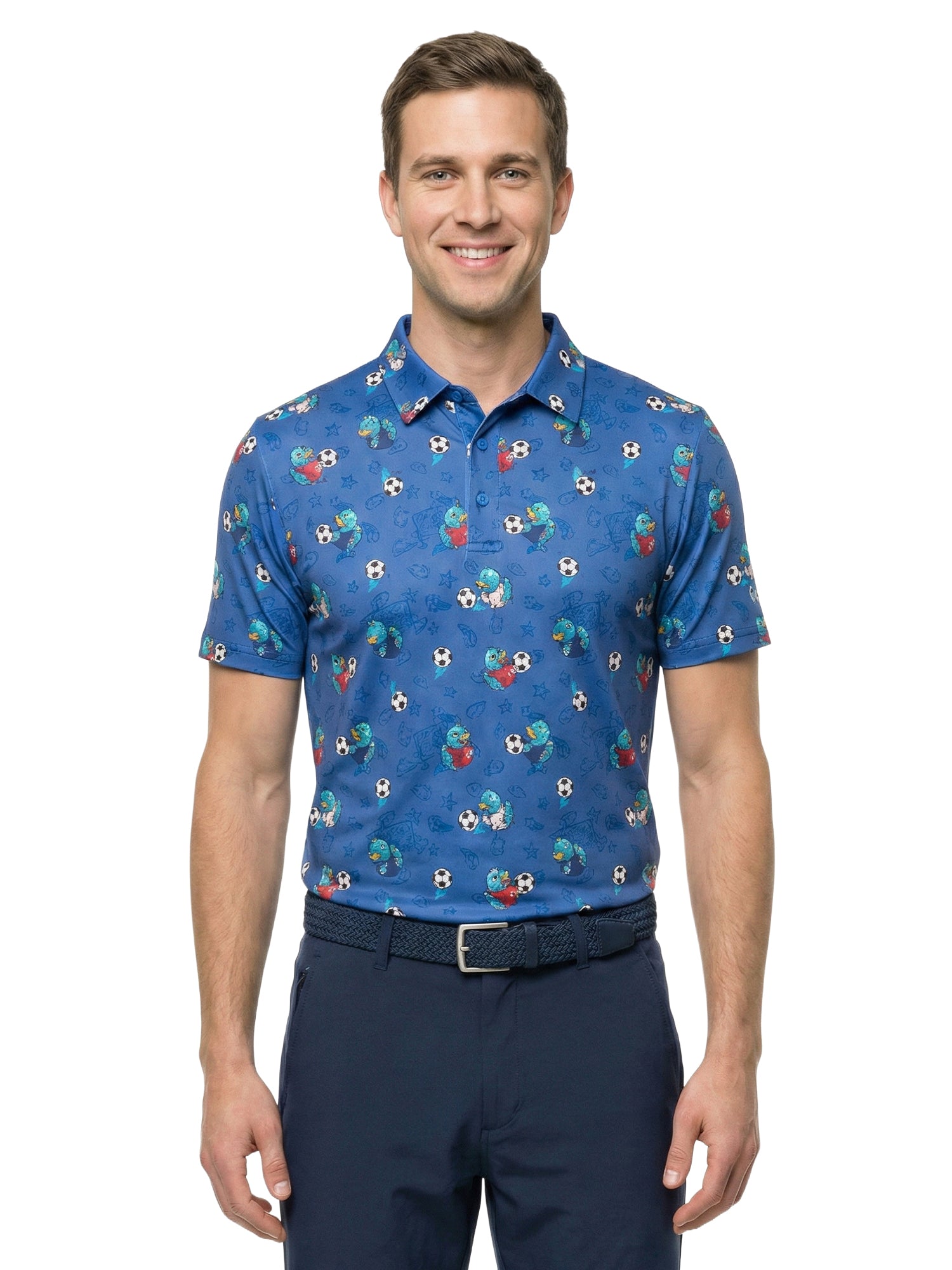 The G.O.A.T. Polo - Team USA - Birdie Blue