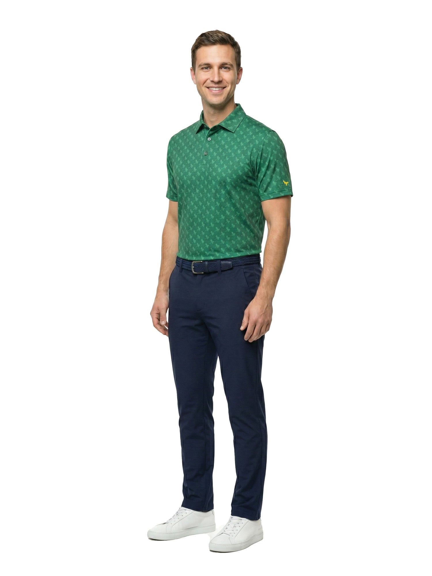 The G.O.A.T. Polo - Birdie Bob - Ultramarine Green