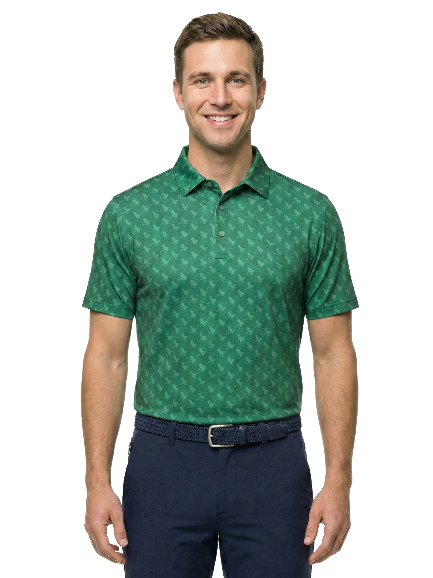 The G.O.A.T. Polo - Birdie Bob - Ultramarine Green