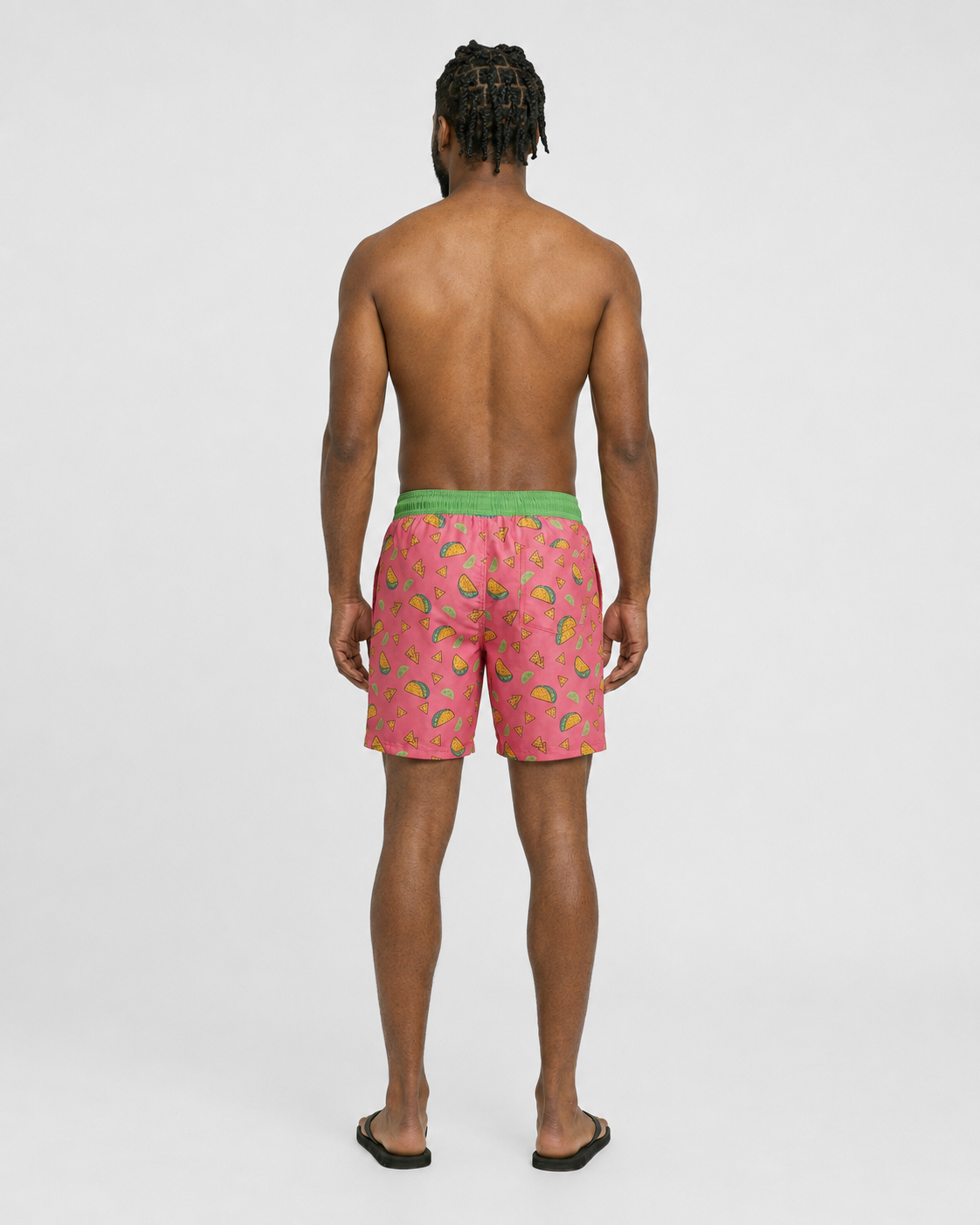 Patrick Swim Short - Taco Tuesday - Knockout Pink