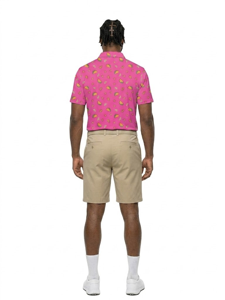 The G.O.A.T. Polo - Taco Tuesday - Knockout Pink