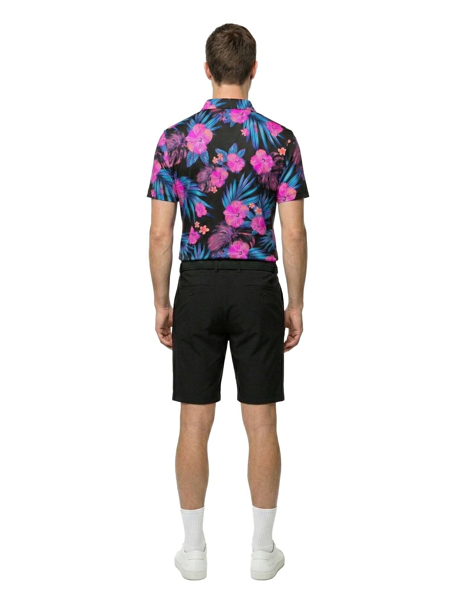 The G.O.A.T. Polo - Hawaiian Dream - Black