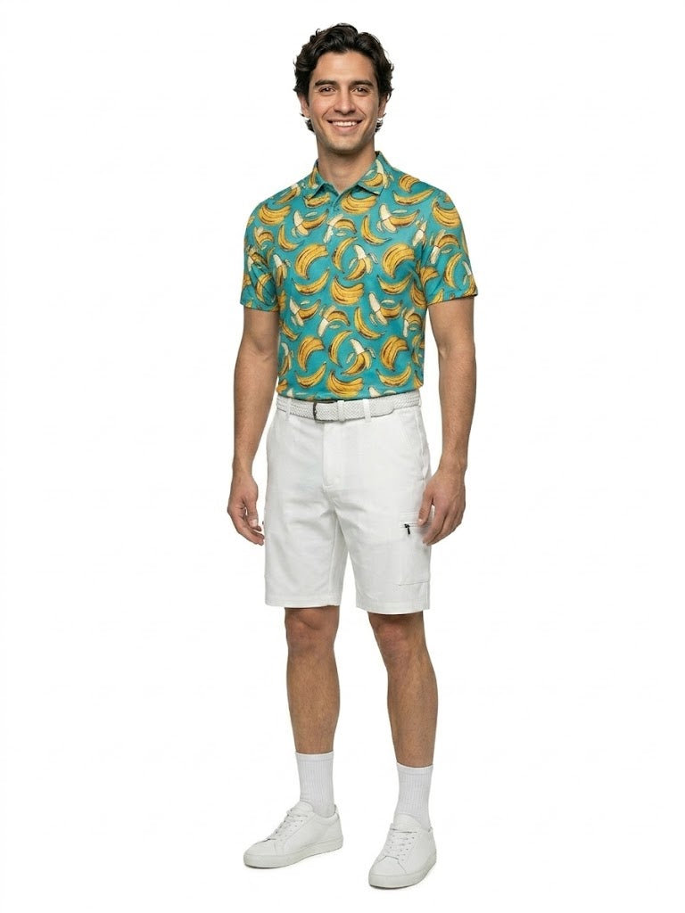 The G.O.A.T. Polo - Bananas - Bachelor Button