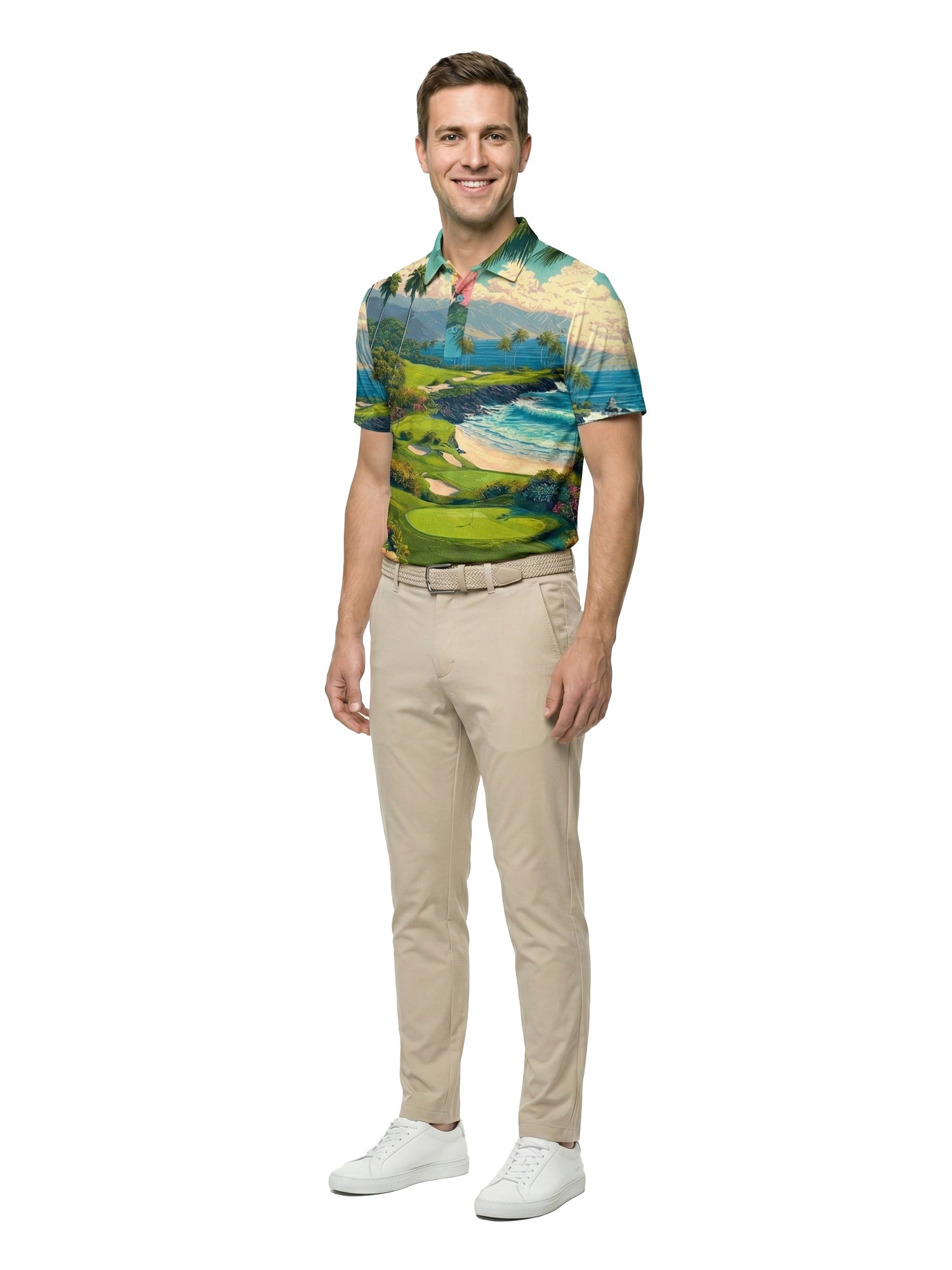 The G.O.A.T. Polo - Flamingo Paradise - Multi