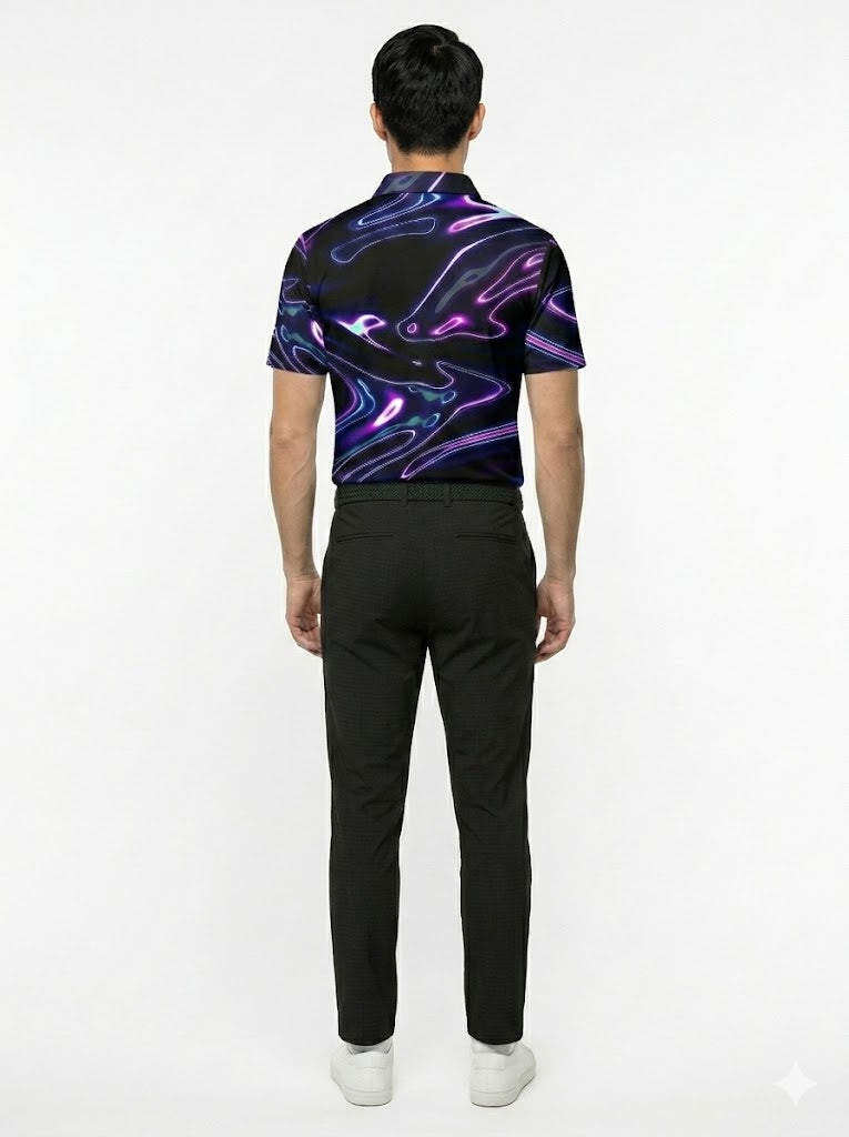 The G.O.A.T. Polo - Dark Chrome - Black