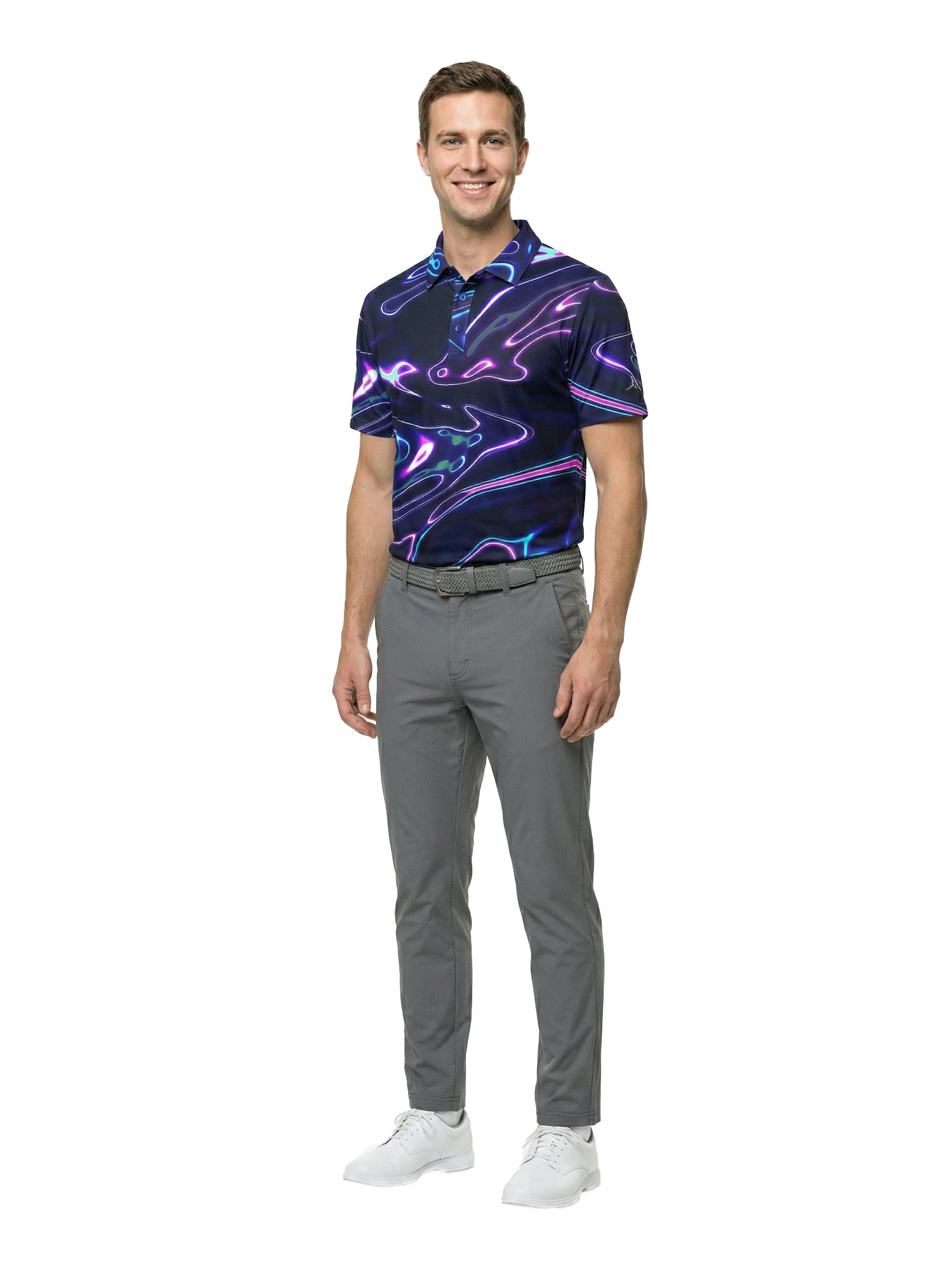 The G.O.A.T. Polo - Dark Chrome - Black