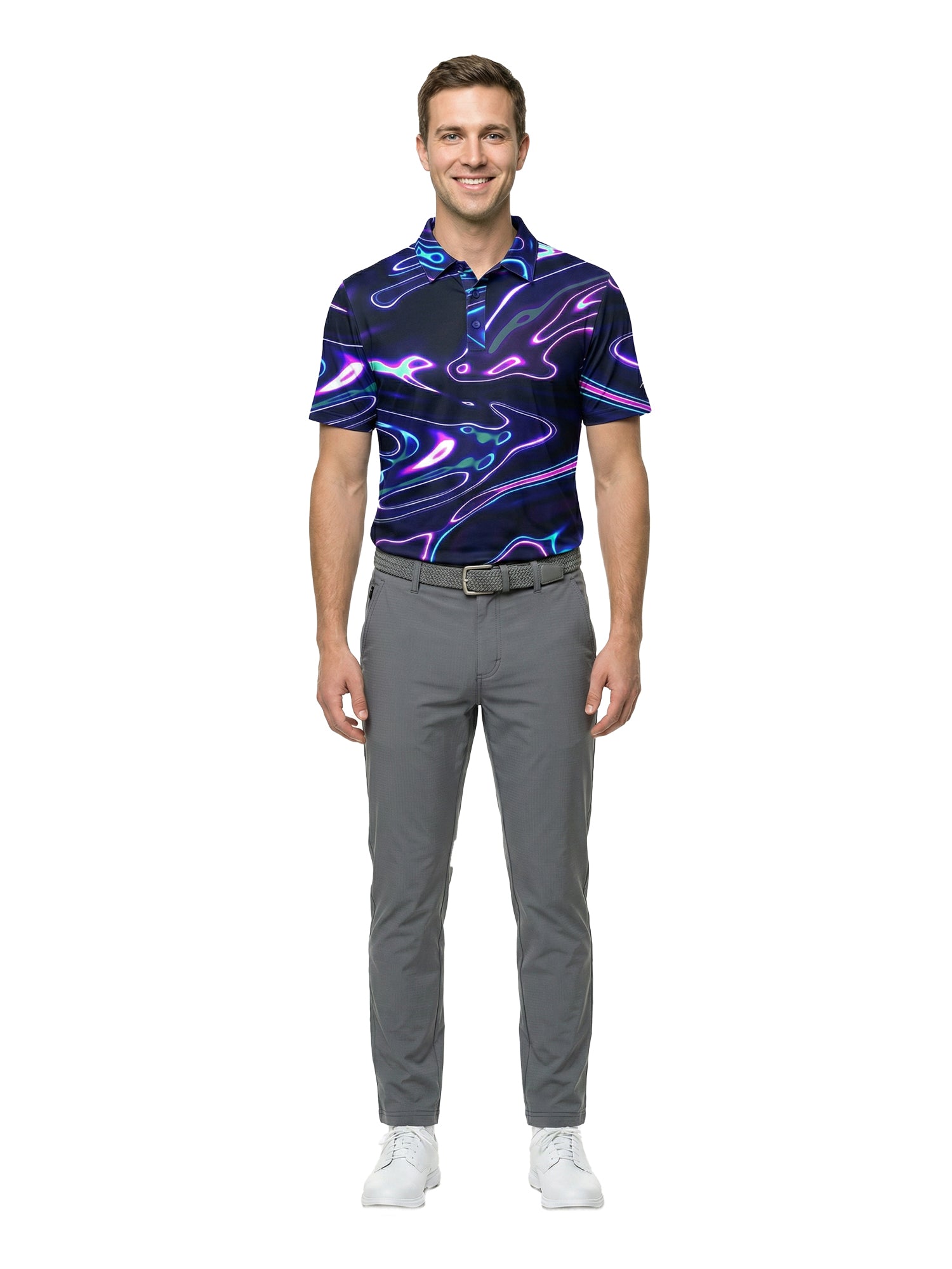 The G.O.A.T. Polo - Dark Chrome - Black