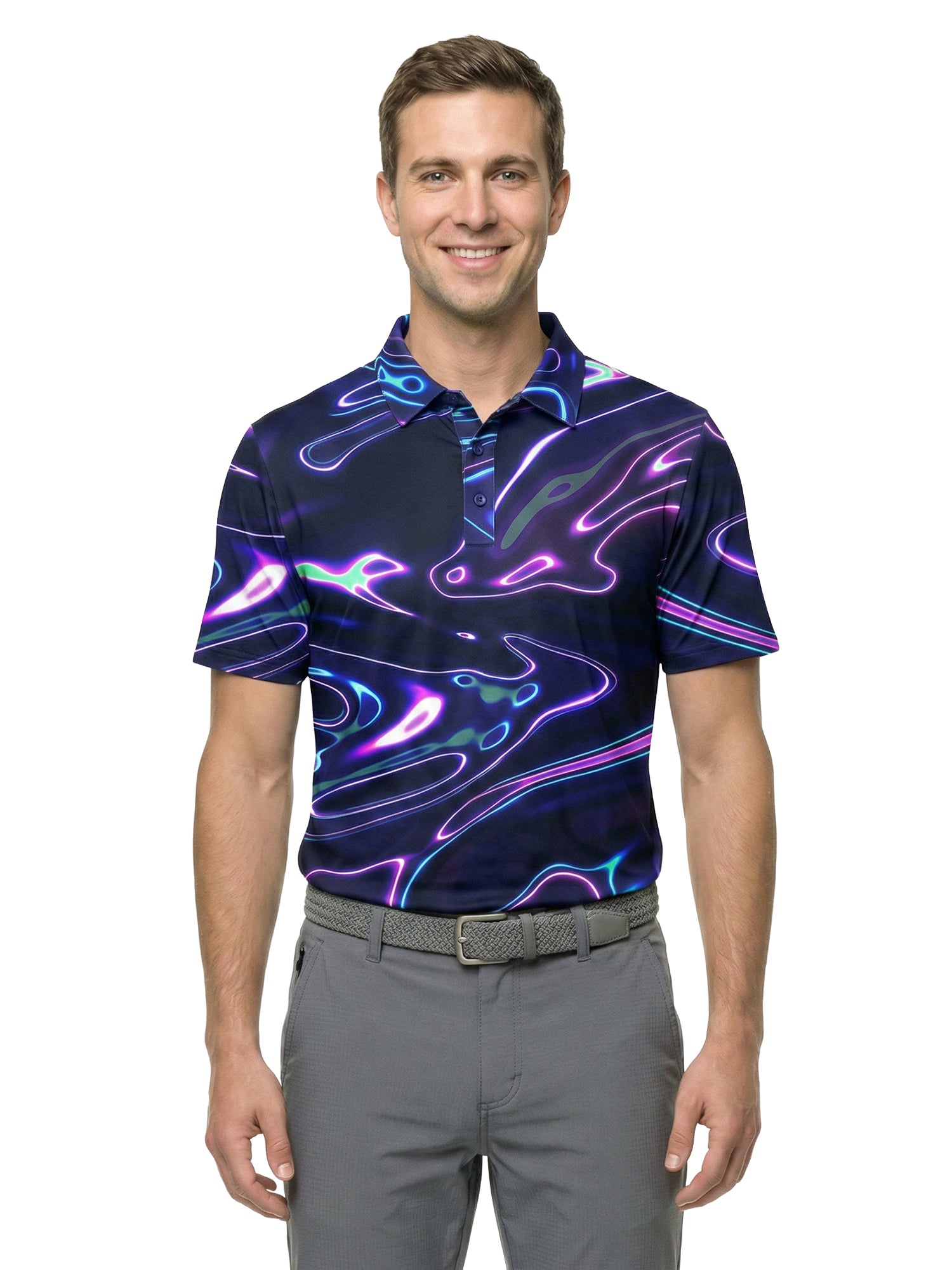 The G.O.A.T. Polo - Dark Chrome - Black