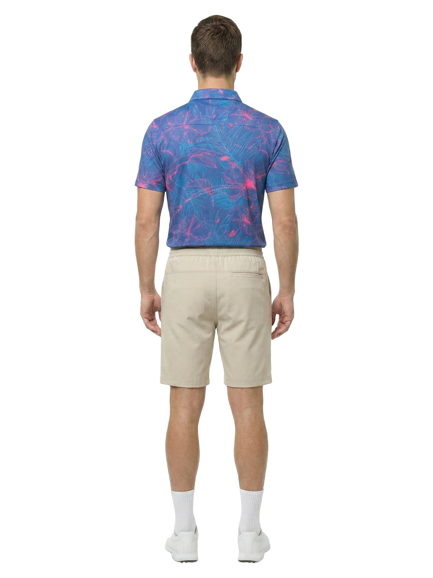 The G.O.A.T. Polo - Layer Tropical - Birdie Blue