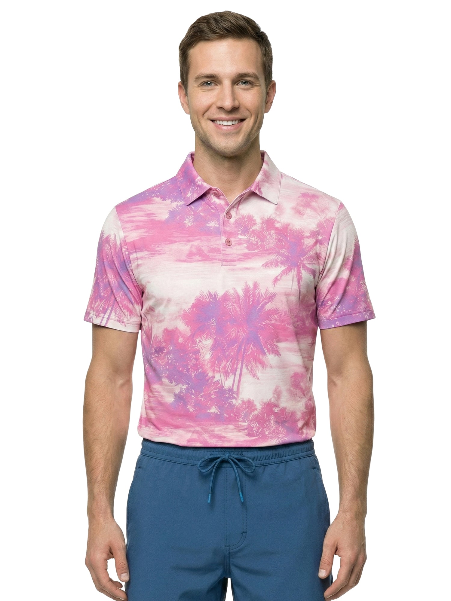 The G.O.A.T. Polo - Vintage Honolulu - Knockout Pink