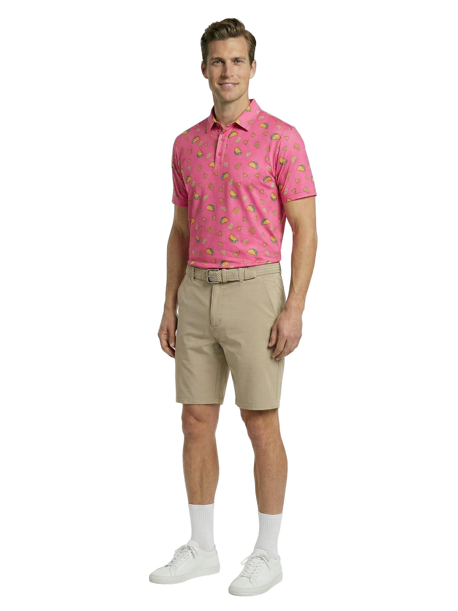 The G.O.A.T. Polo - Taco Tuesday - Knockout Pink