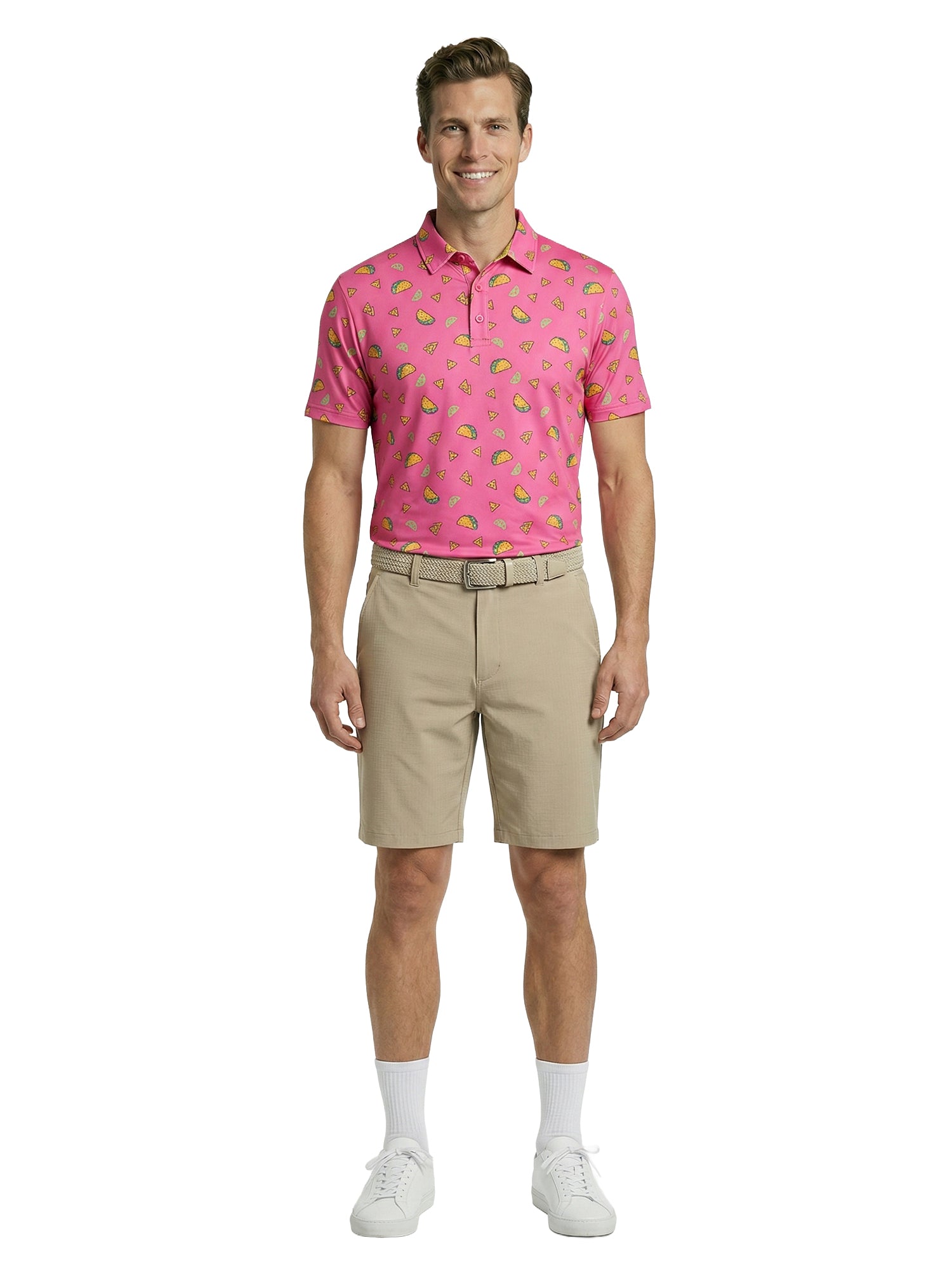 The G.O.A.T. Polo - Taco Tuesday - Knockout Pink