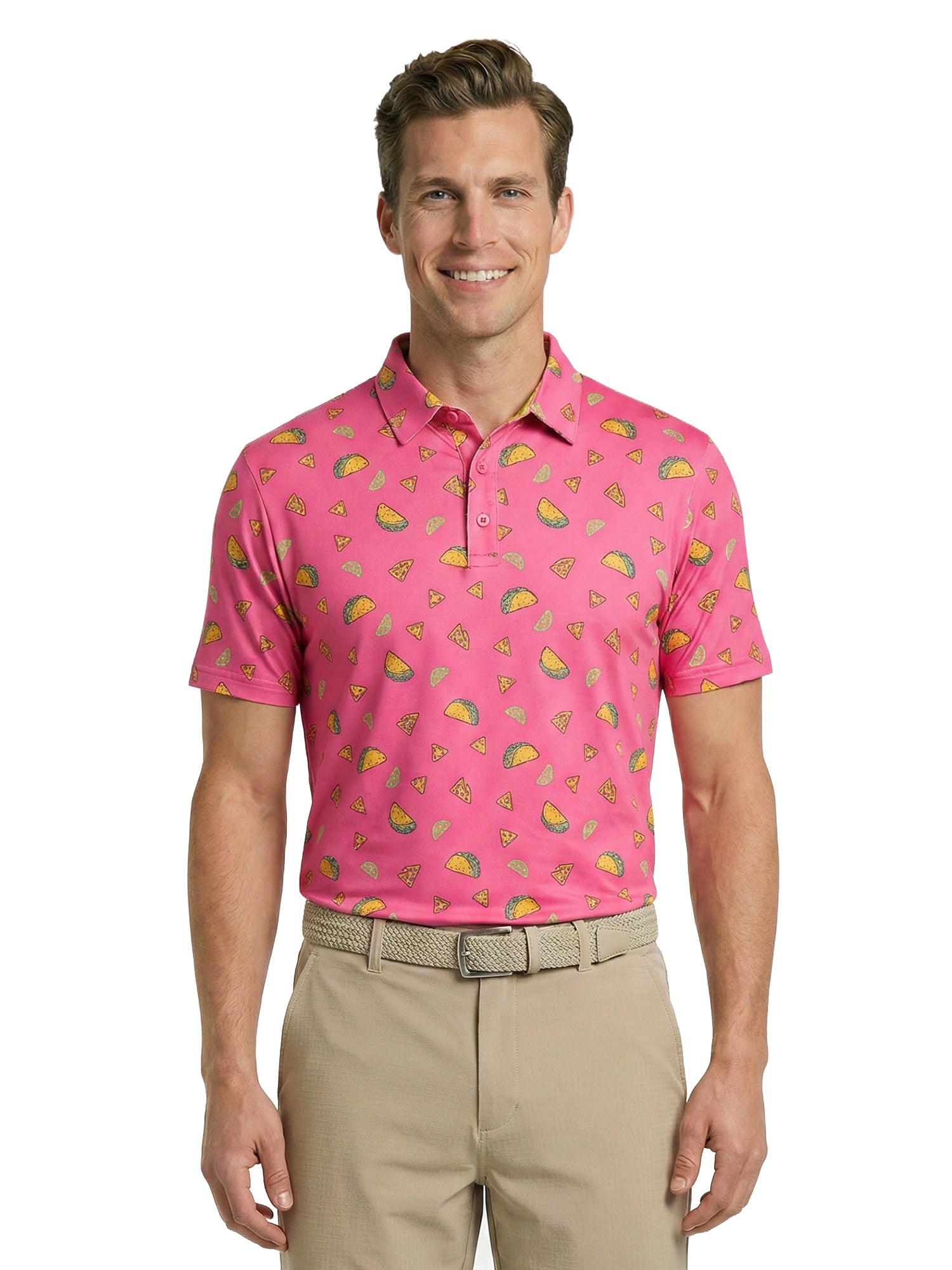 The G.O.A.T. Polo - Taco Tuesday - Knockout Pink