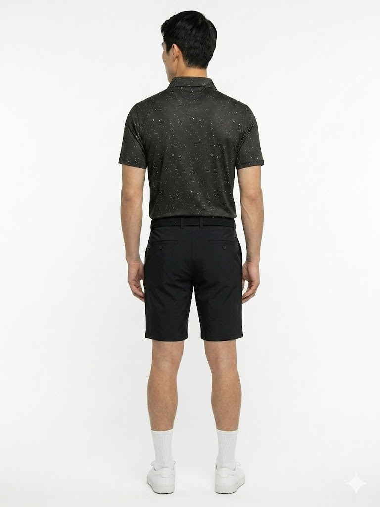 The G.O.A.T. Polo - Splatter - Black