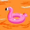 Flamingo Floatie