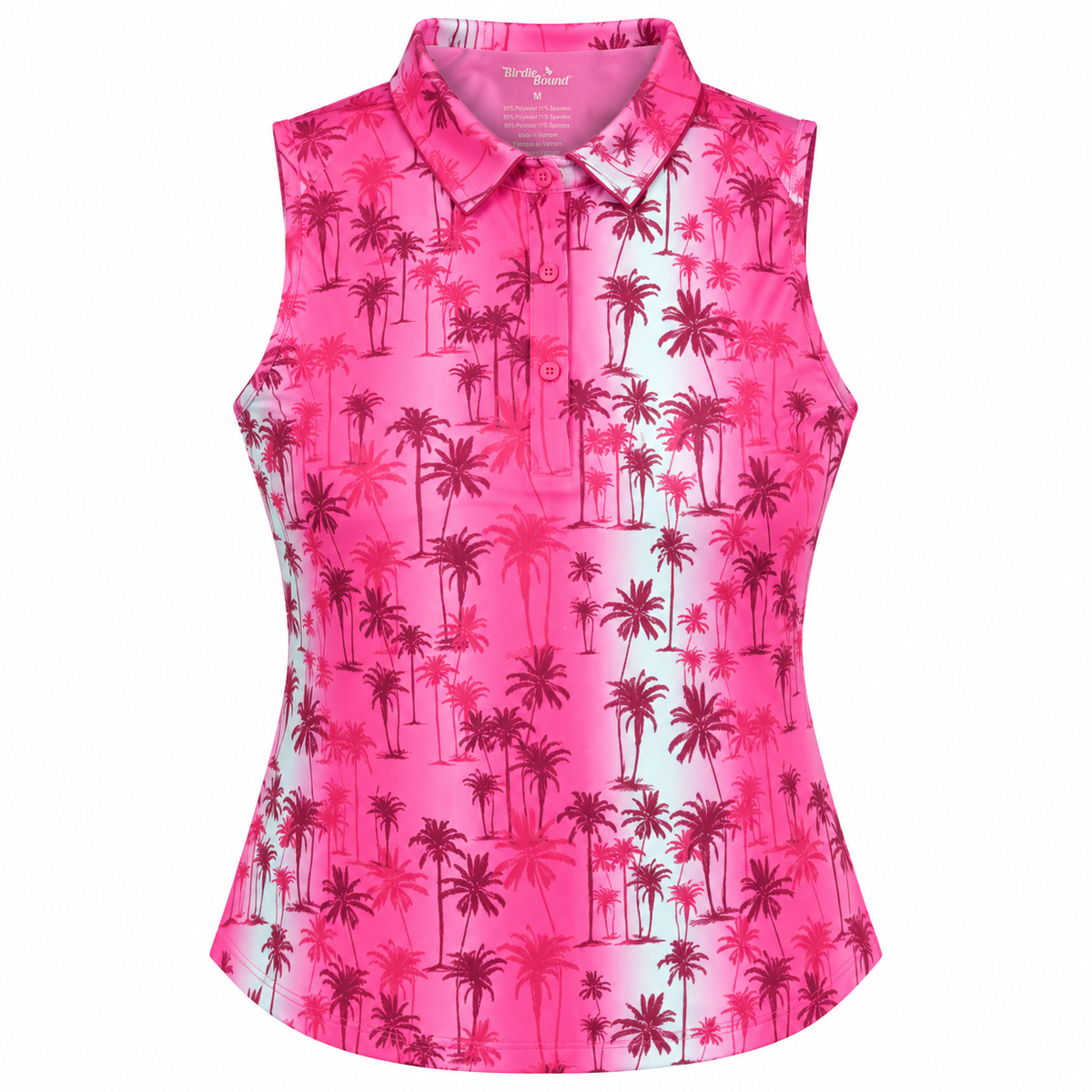Gemma Polo - LPGA X Birdie Bound - Sunset Palm - Fuchsia Pink