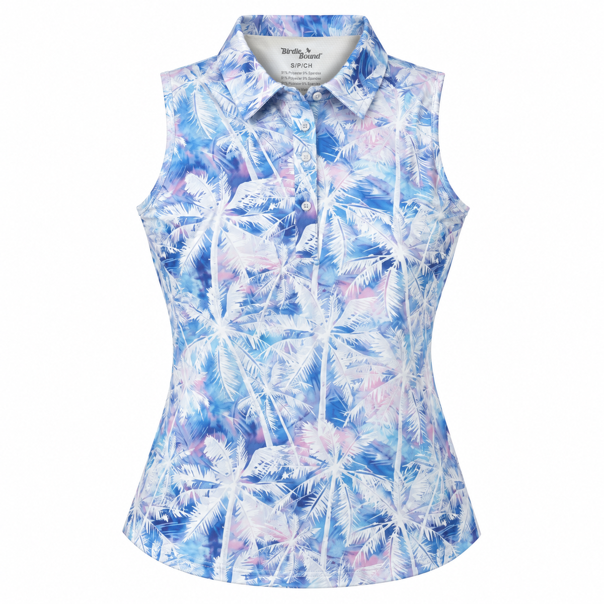 Gemma Polo - LPGA X Birdie Bound - Tie Dye Tropical - White