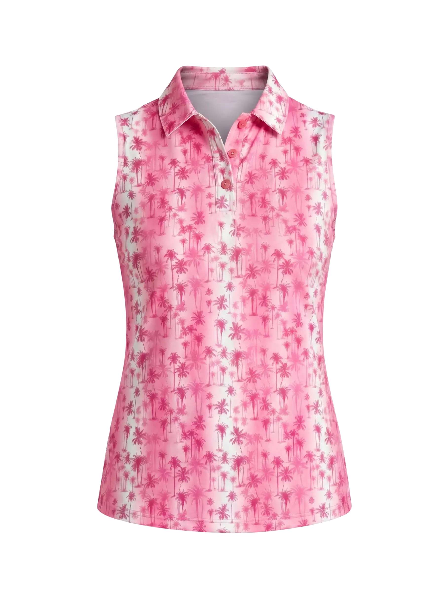 Gemma Polo - Sunset Palm - Fuschia Pink