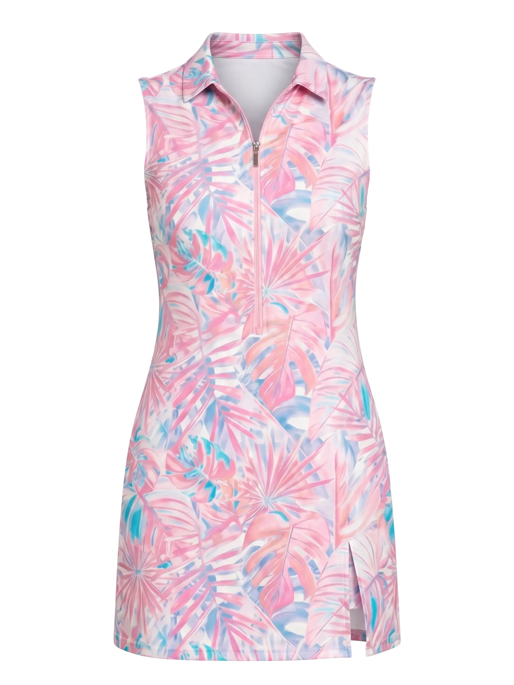 Ida Dress - Pastel Palm - Pastel Palm