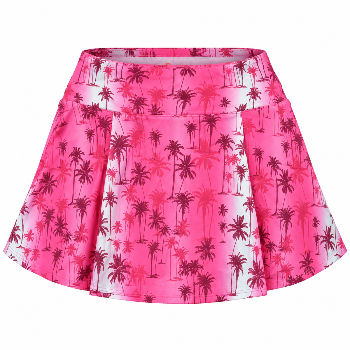 Jenna Skort - LPGA X Birdie Bound - Sunset Palm - Fuchsia Pink