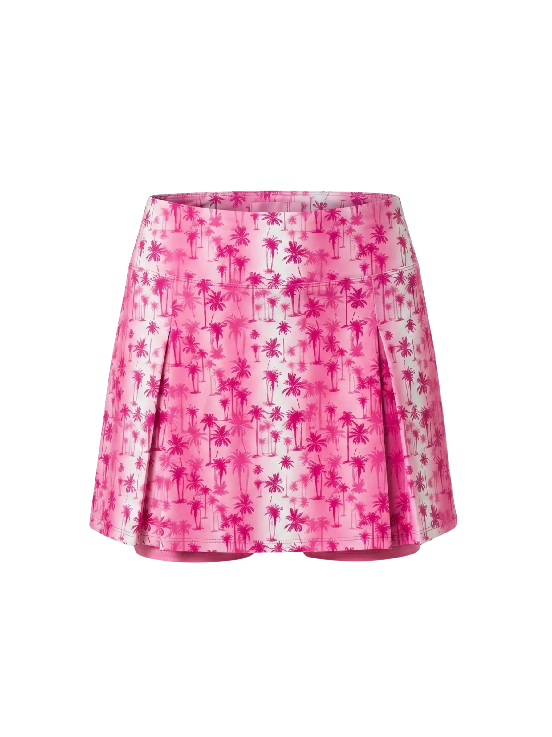 Jenna Skort - Sunset Palm - Fuschia Pink