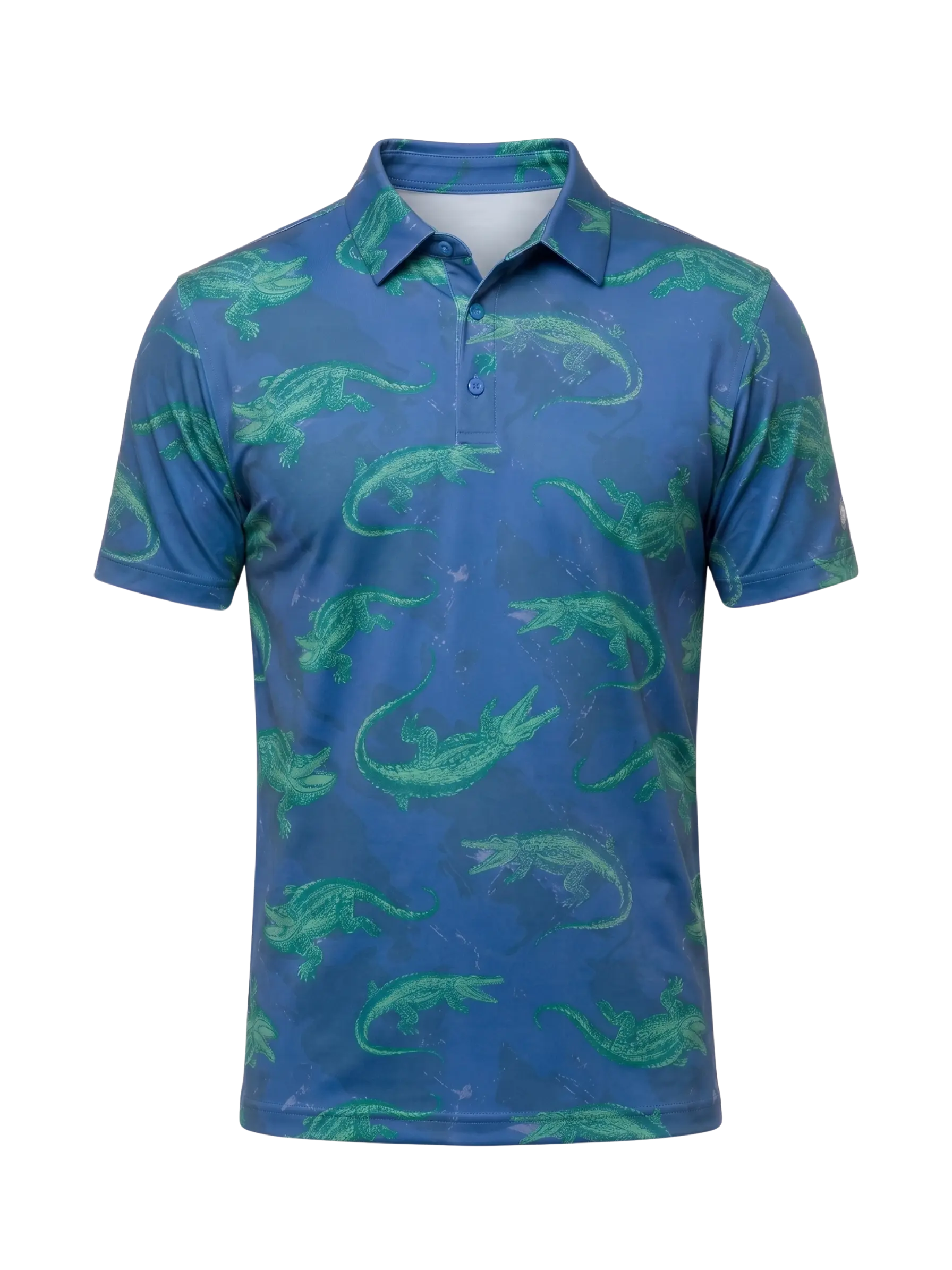 The G.O.A.T. Polo - Alligator Alley - Birdie Blue