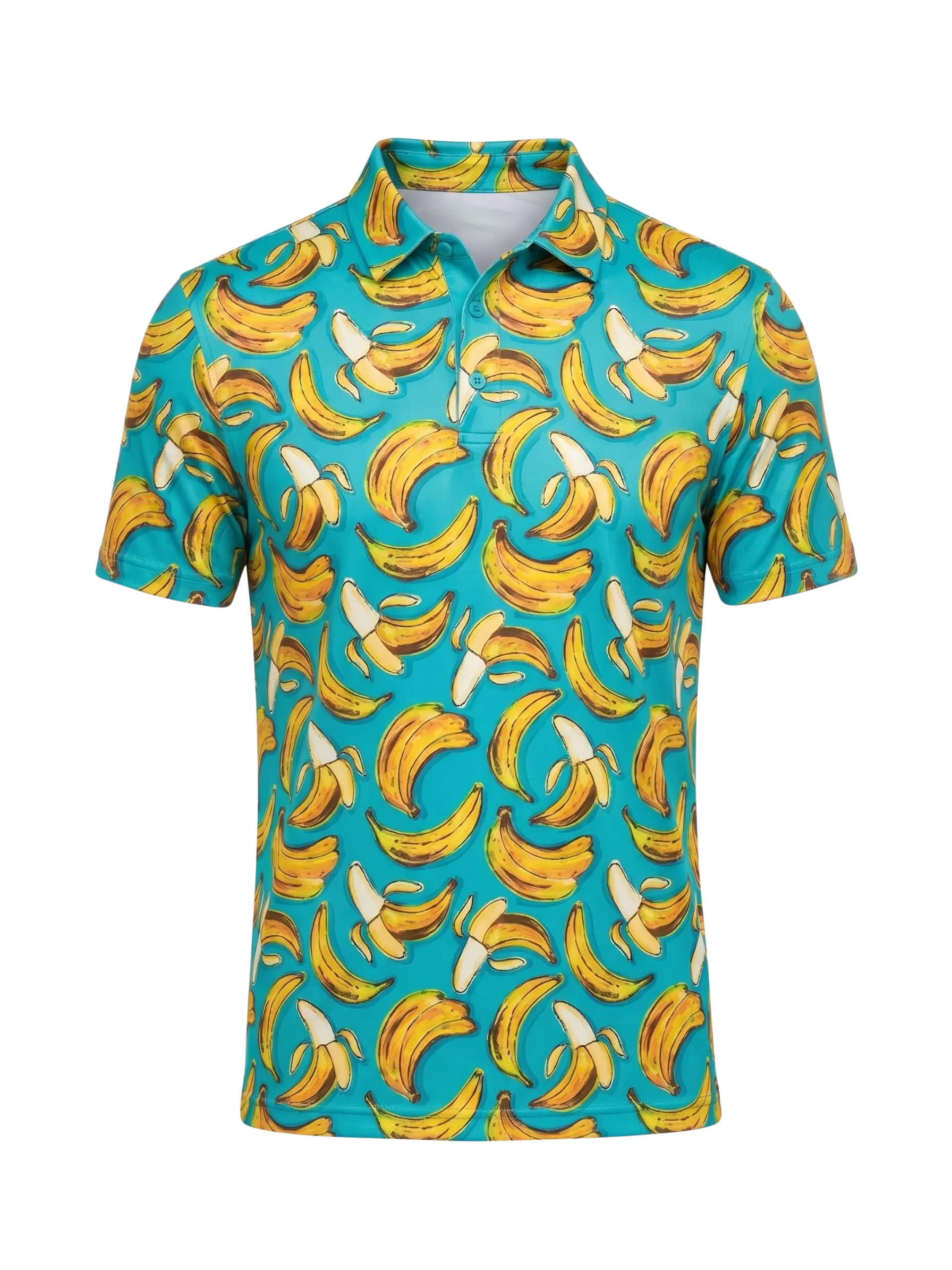 The G.O.A.T. Polo - Bananas - Bachelor Button