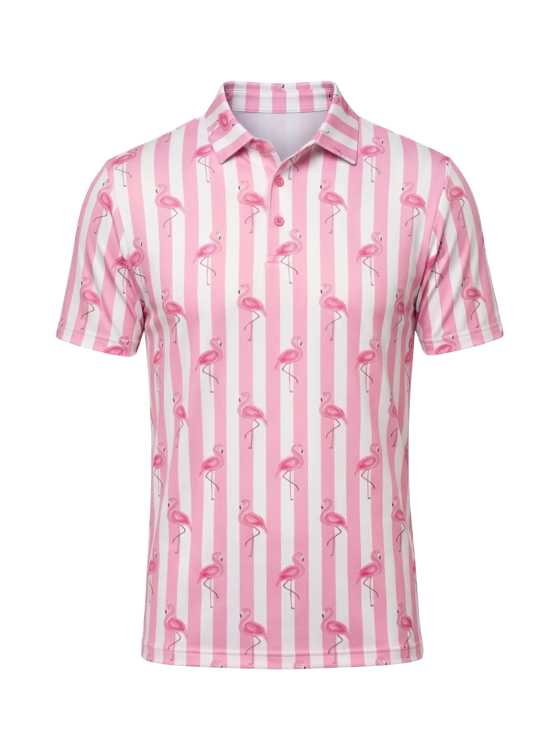 The G.O.A.T. Polo - Beverly Flamingos - Fuschia Pink
