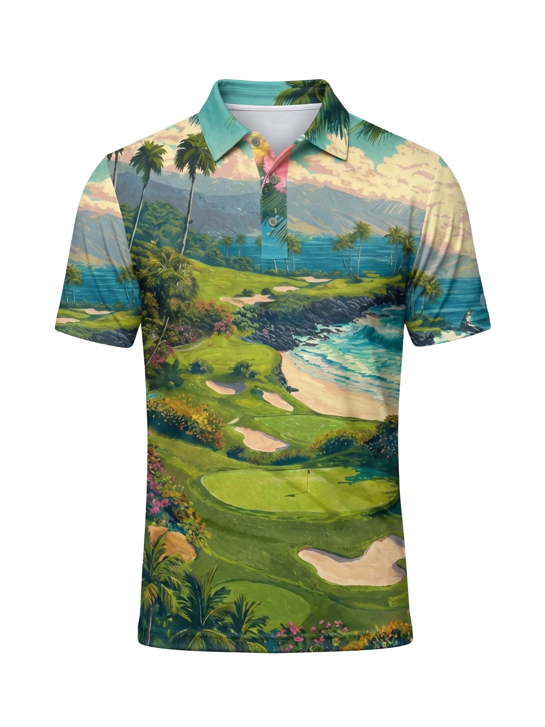 The G.O.A.T. Polo - Flamingo Paradise - Multi