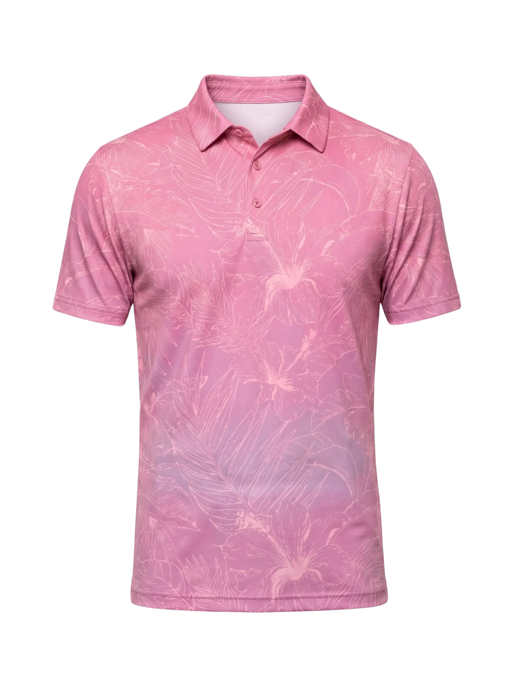 The G.O.A.T. Polo - Hibiscus Tropical - Hot Pink