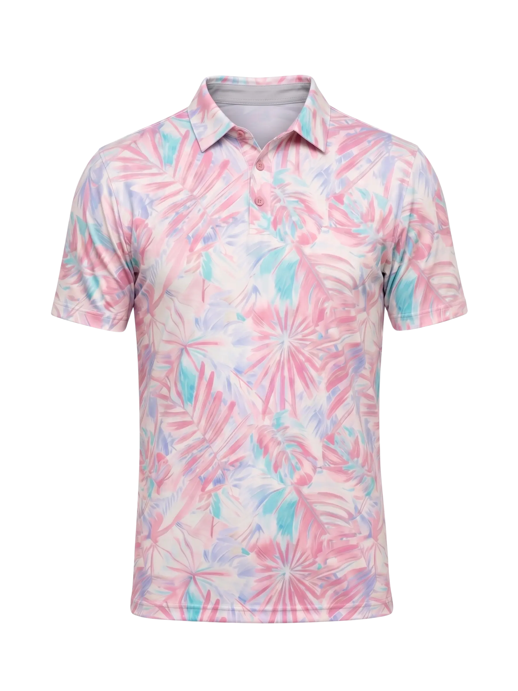 The G.O.A.T. Polo - Pastel Palms - Pastel Ombre