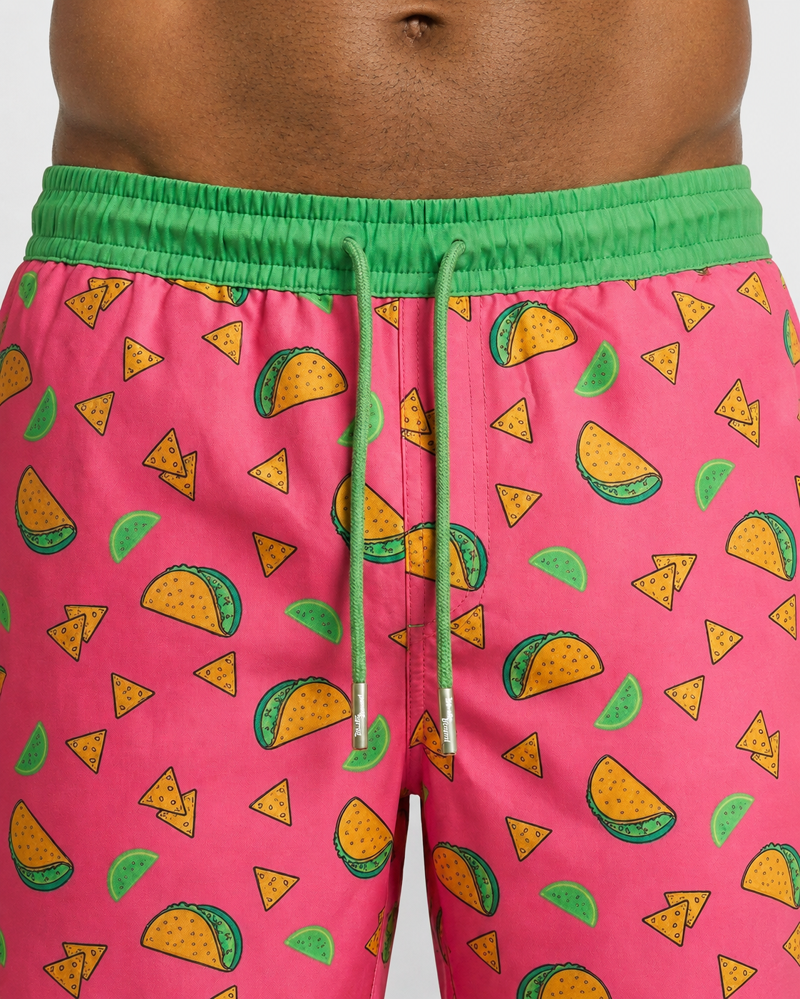 Patrick Swim Short - Taco Tuesday - Knockout Pink