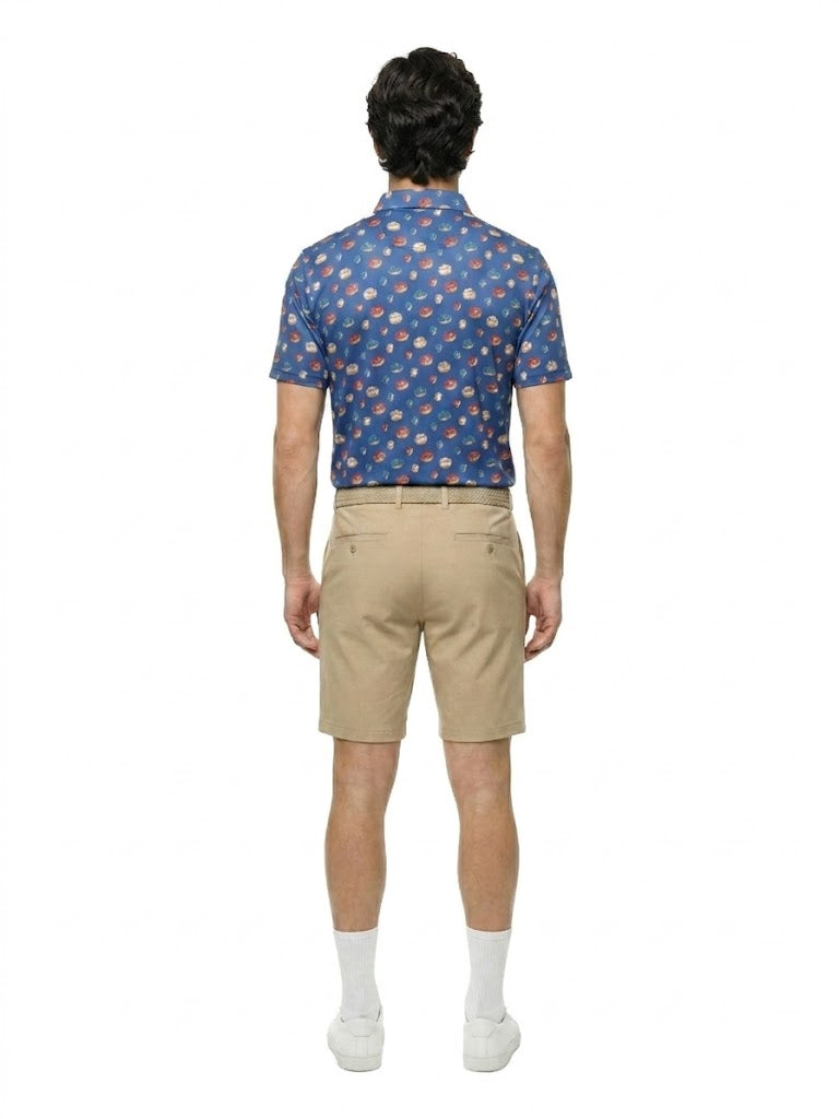 The G.O.A.T. Polo - Liberty Donuts - Birdie Blue