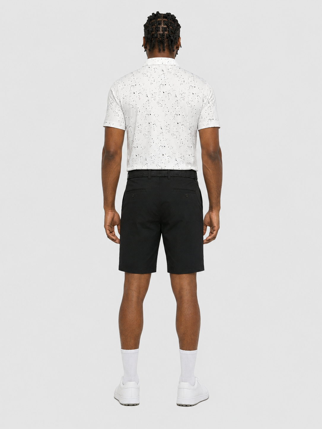 The G.O.A.T. Polo - Splatter - White