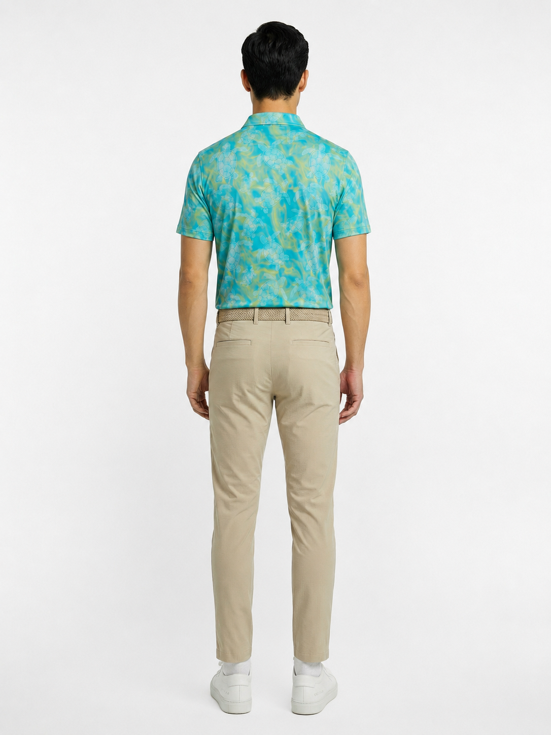 The G.O.A.T. Polo - Turtles - Aqua