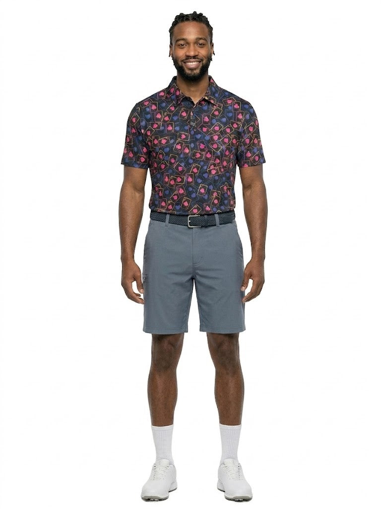 The G.O.A.T. Polo - Aces High - Black