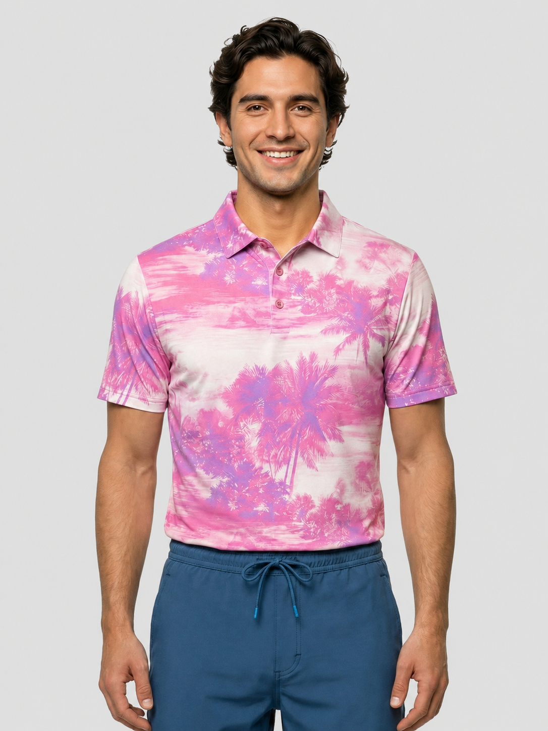 The G.O.A.T. Polo - Vintage Honolulu - Knockout Pink